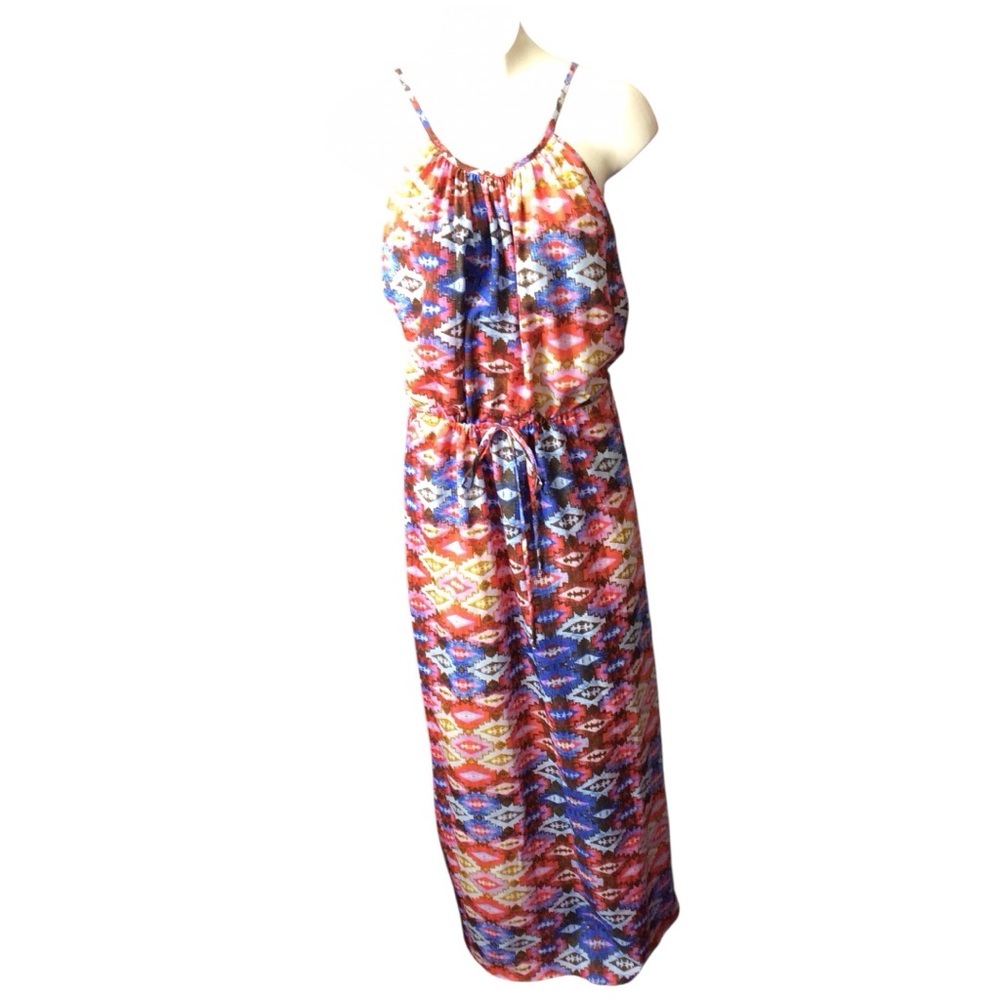 Flynn Skye Multicolor Geometric Maxi Dress size 1